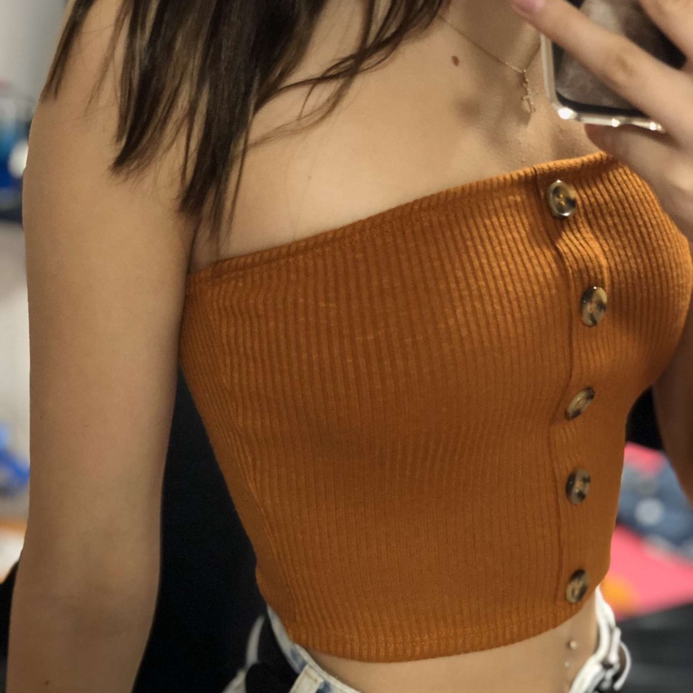 🍓3 for $35🍓 Mustard button up tube
